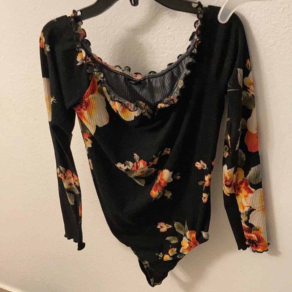 Off the shoulder bodysuit